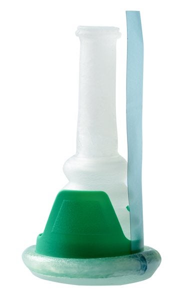 Produktbild - 81110 - Urindroppsamlare självhäftande kort med applikator 30mm