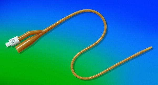 Produktbild - 52930 - Foleykateter Nelaton 2-vägs silikonbelagd latex CH14 40cm 10ml