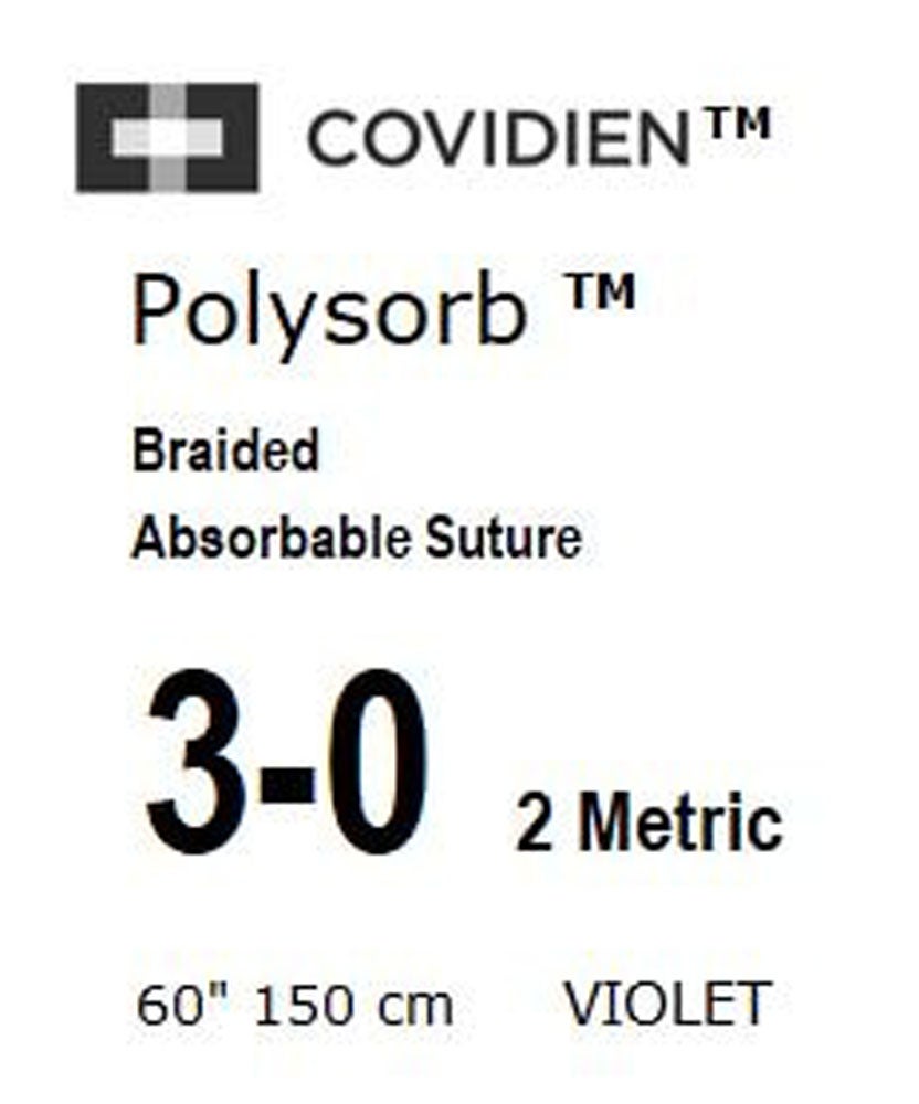 Produktbild - VF000150562 - POLYSORB™ 3-0 VIOLET 150CM STANDARD LENGTH X36
