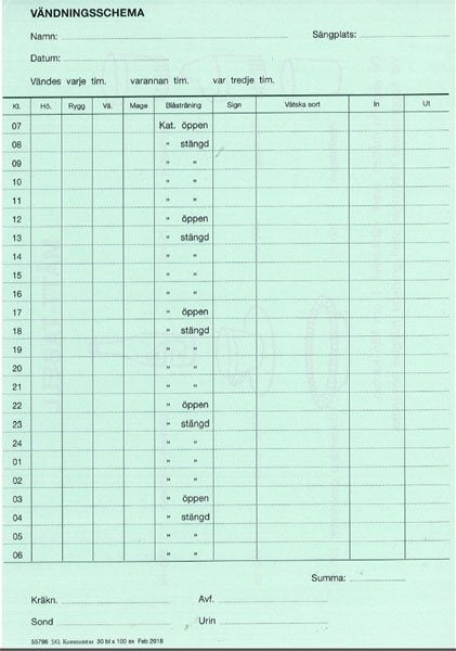 Produktbild - 55796 - Vändschema grön A5