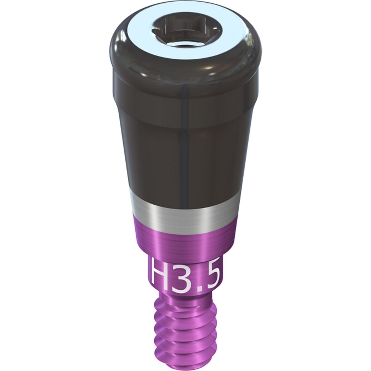 Produktbild 1 - 062.4503 - Distans ADLC för RB/WB implantat 0° GH 3,5 3,8 TAV