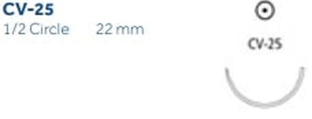 Produktbild - VF000150397 - POLYSORB™ 4-0 VIOLET 75CM CV-25 X36