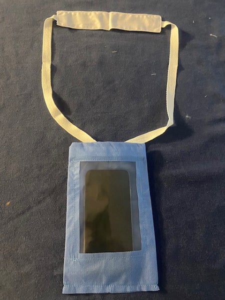 Produktbild - 58532 - Väska/fodral för EKG-telemetri Holter engångs med fönster 12x7,5cm 20x12cm