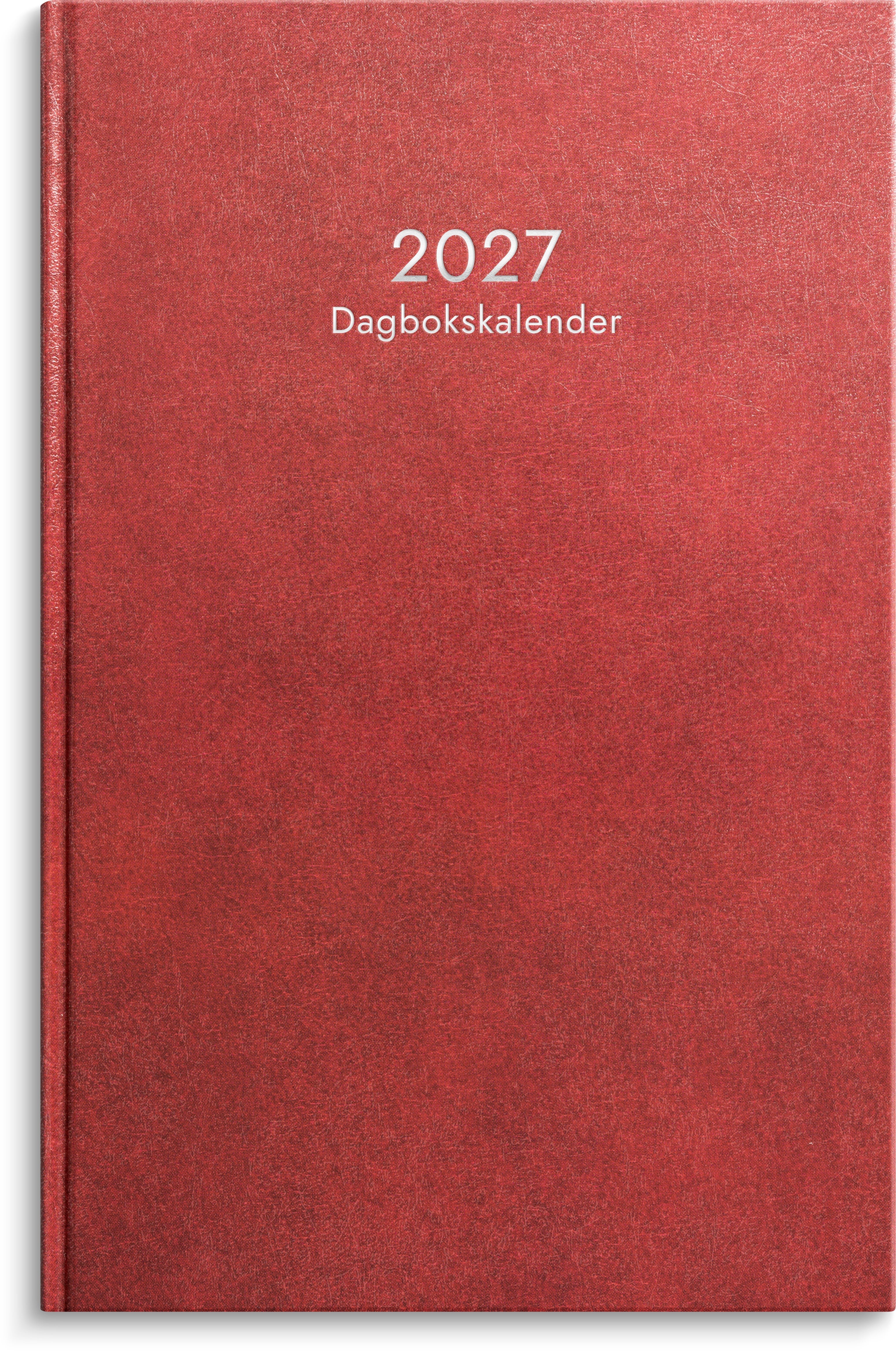 Produktbild - VF7009425 - Almanacka dagsbokskalender 2027 1 vecka/uppslag 150x320mm