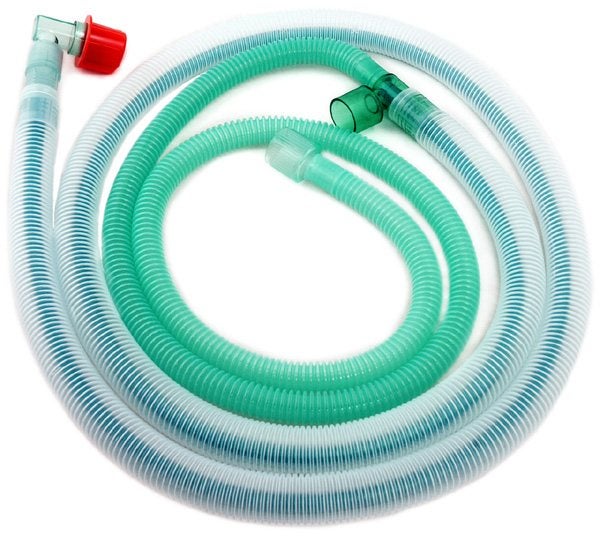 Produktbild - 47082 - Koaxial narkosslang partiellt återandningssystem 22mm 2,0+1,0m