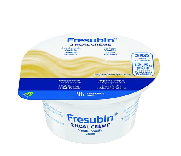 Produktbild - 51546 - Fresubin 2 kcal Creme kosttillägg med protein vanilj 200kcal/100g 125g