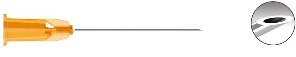Produktbild - VF000108696 - Peribulbär nål engångs 25Gx1,25" 10-pack