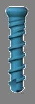 Produktbild - VF000174005 - Skruv cervikal för främre fixationssystem variabel vinkel självborrande 3,5mm längd 13mm 2-pack