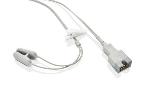 Produktbild - VF000152690 - Fingerprob till pulsoximeter flergångsbruk >30kg med kabel 16m