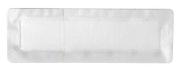 Produktbild - 51185 - Nonwovenförband duschbart med sårdyna och häftkant 10x30cm