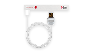 Produktbild - VF000166284 - SpO2-sensor självhäftande enpatientbruk till Masimo neonatal <1kg längd 90cm 20-pack