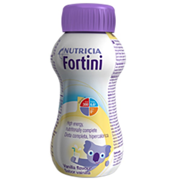 Produktbild - 62946 - Fortini kosttillägg för barn vanilj 150kcal/100ml 200ml
