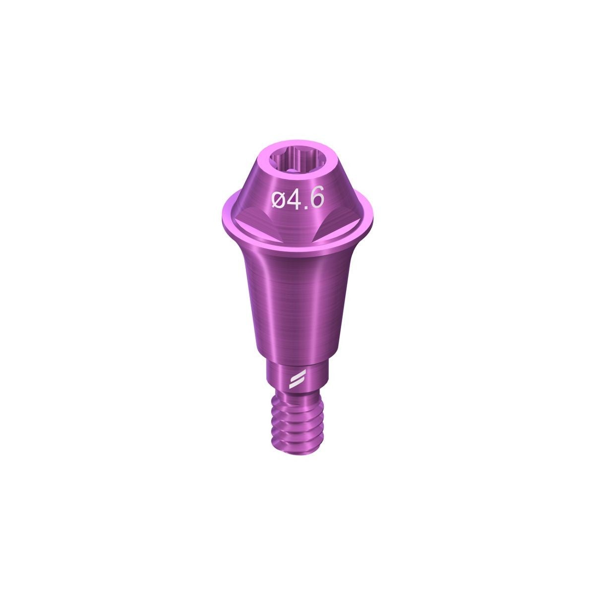 Produktbild - VF000179464 - Skruvretinerad distans RB/WB TAN 4,6 gingivalhöjd 3,5 0°