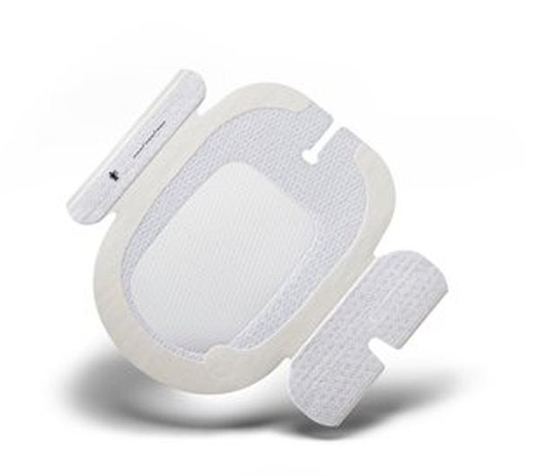 Produktbild - 52784 - Infartsfixering plastfilm med slits och fästremsor till CVK 10x15cm