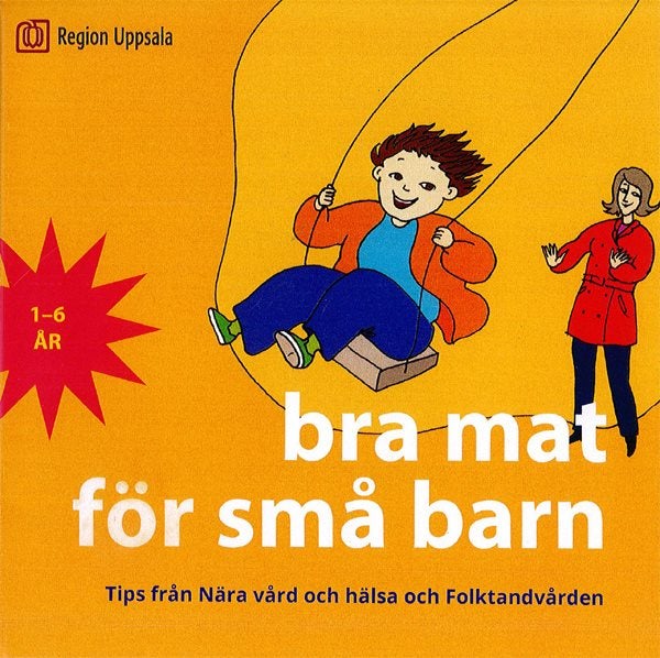 Produktbild - 65615 - Broschyr Bra mat för småbarn pekbok Region Uppsala