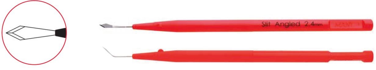 Produktbild - VF000108726 - Slitskniv vinklad 1,8mm 6-pack