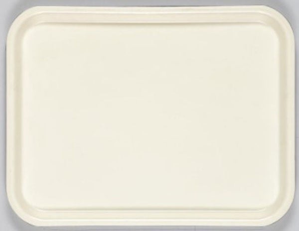 Produktbild - 60099 - Serveringsbricka plast vit 43x33cm