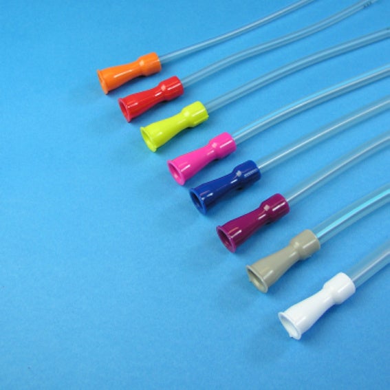 Produktbild - VF000166331 - Magsond plast med kona röntgenlinje och sluten tip nr 18 80cm