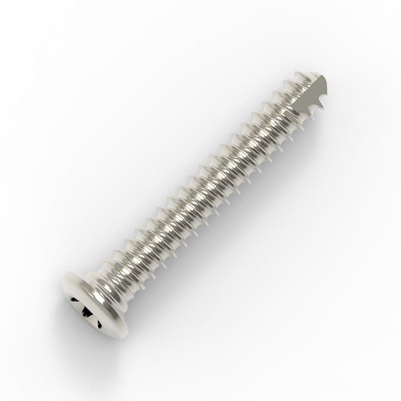 Produktbild - VF000009956 - Kortikalisskruv hexalobe låg profil 4,3mm 22mm