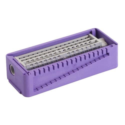 Produktbild - VF000174978 - Borr- och filställ Practipal för 16 borrar eller 32 filar lila