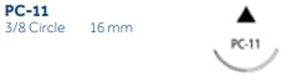 Produktbild - VF000150837 - MONOSOF™ 6-0 BLACK 45CM PC-11 X36