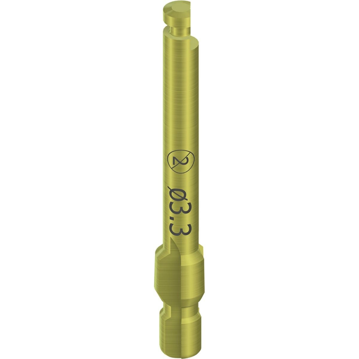 Produktbild - VF000179208 - BL Profilborr kort engångsbruk TAN 3,3mm