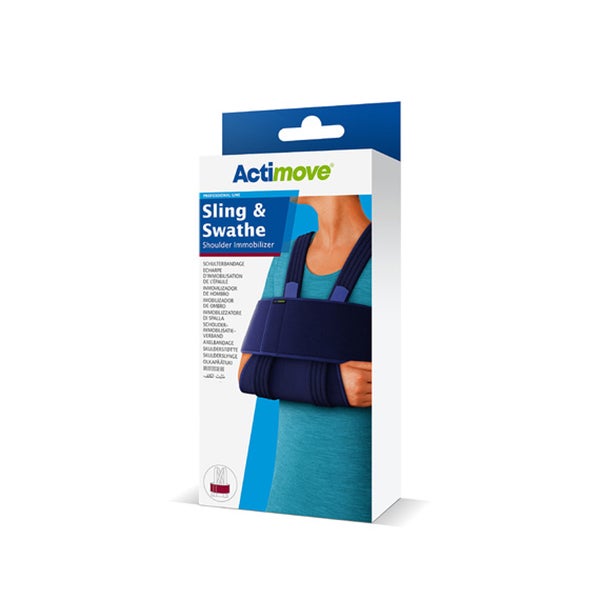 Produktbild - 62390 - Axelbandage med immobiliseringsband strl L