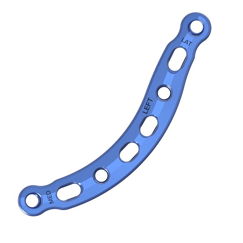 Produktbild - VF000193121 - Platta låg profil clavikel medial/diafysär vänster 8 hål längd 70-125mm