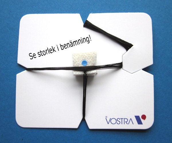 Produktbild - 55937 - Hjärntork med röntgentråd 50x90mm 10-pack