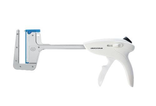 Produktbild 2 - LS9035 - Stapler linjär omladdningsbar icke skärande för öppen kirurgi för barn blå längd 90mm med klammerhöjd 3,5mm