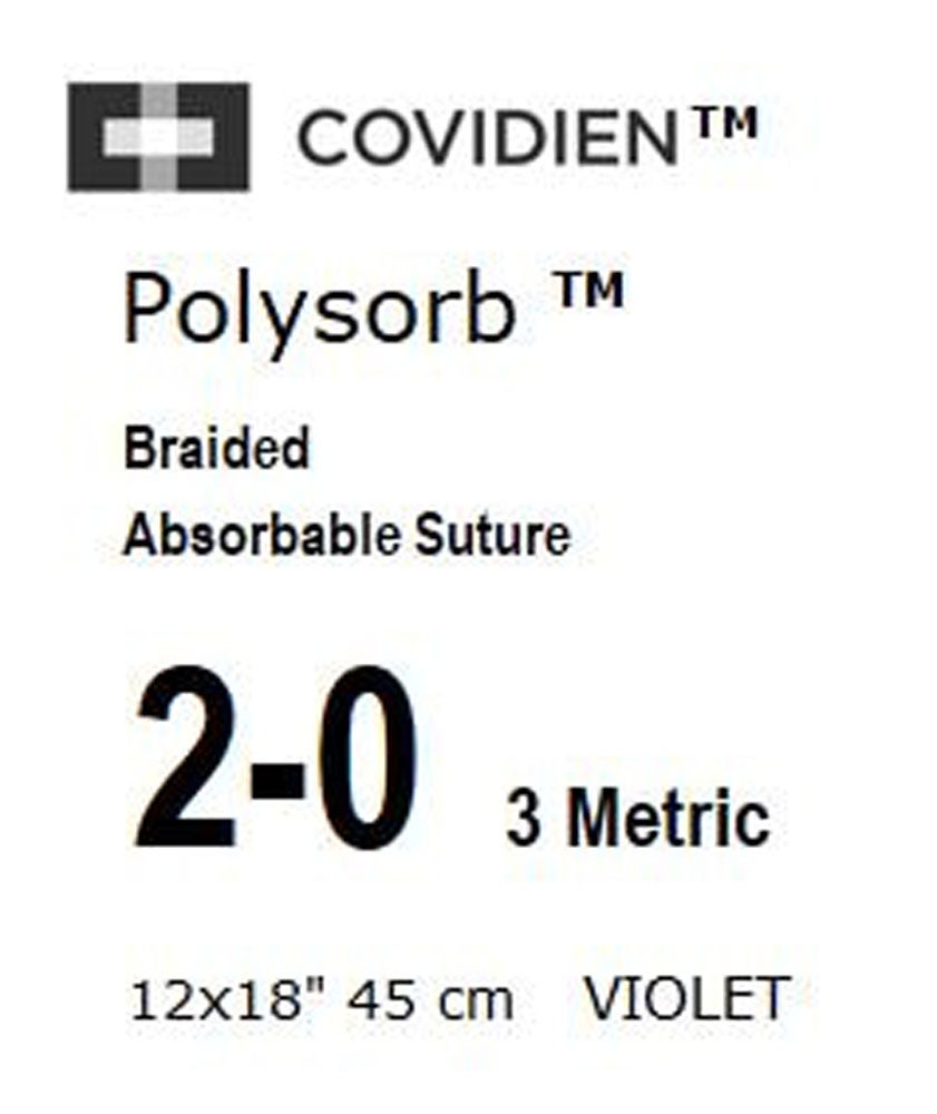 Produktbild - VF000150564 - POLYSORB™ 2-0 VIOLET 12x45CM PRECUT x24