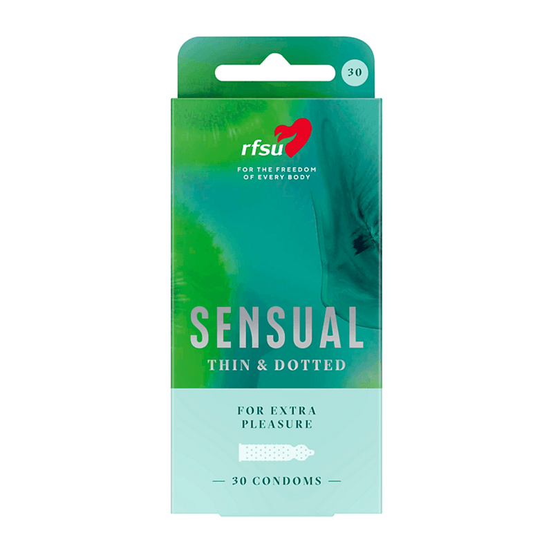 Produktbild 2 - K1180XN - Kondom knottrig 53mm Sensual 240-pack