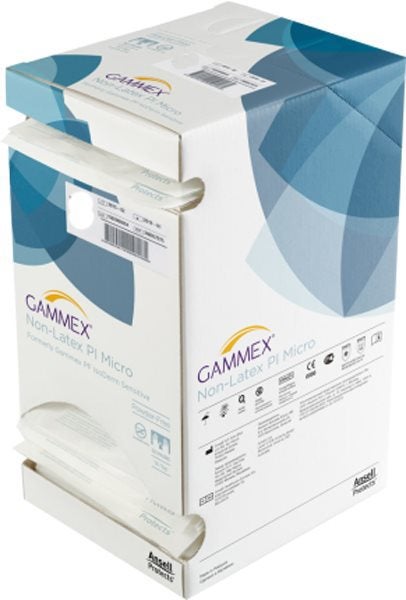 Produktbild - 55140 - Operationshandskar texturerad polyisopren tunn vit strl 6,0