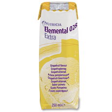 Produktbild - VF000165886 - Elemental 028 EXL kosttillägg elementar mjölkfri grapefrukt 86kcal/100ml 250ml
