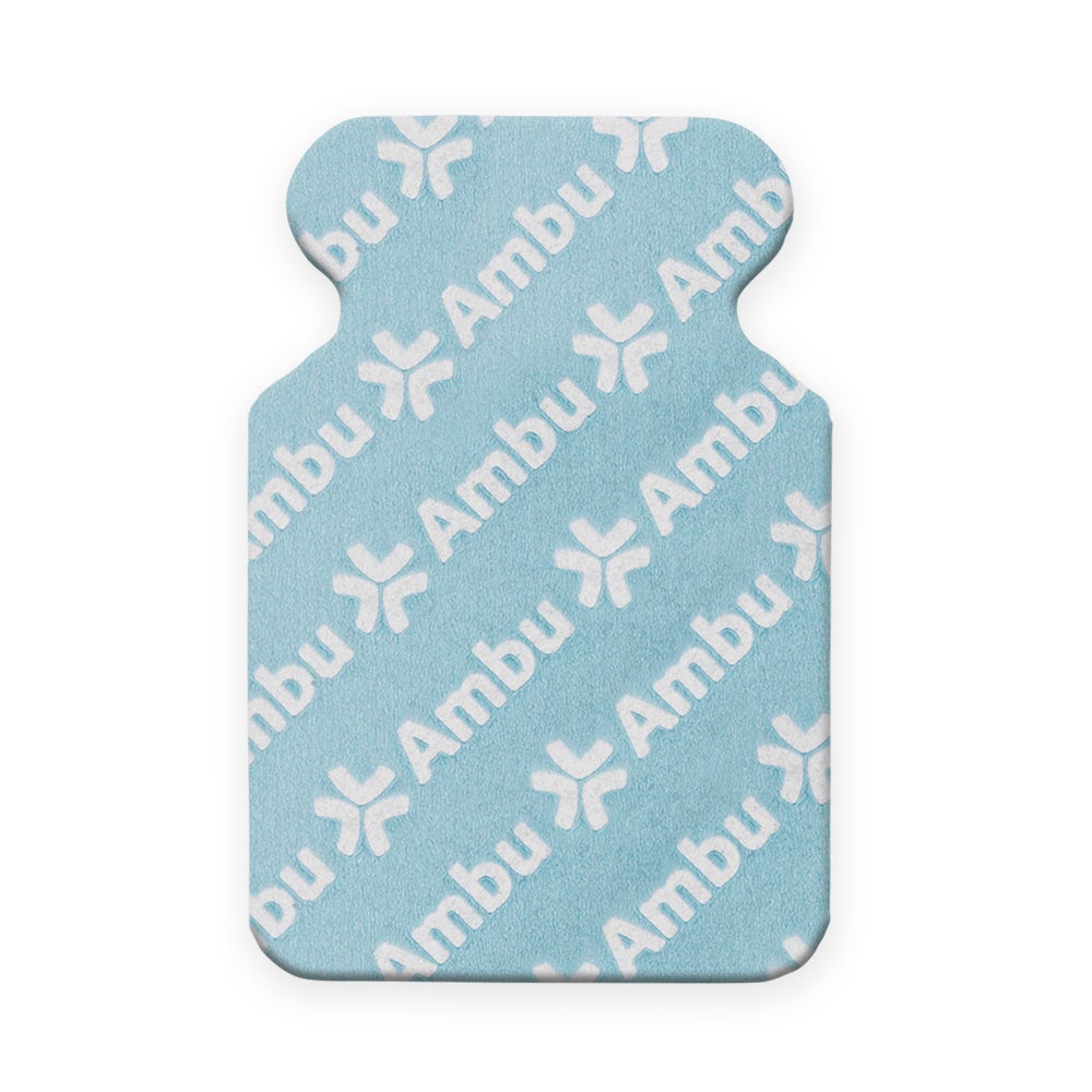 Produktbild - VF000152670 - EKG-elektrod för diagnostik och vilo-EKG folierad med fast gel och flik 22x35mm