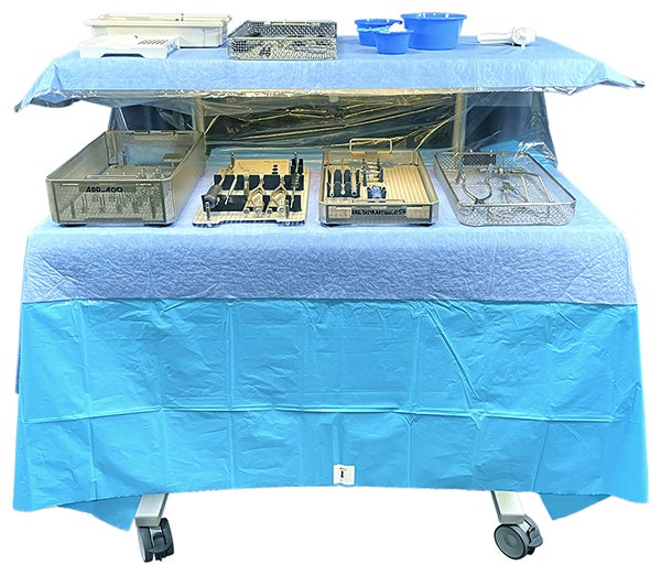 Produktbild - 65308 - Instrumentbordslakan förstärkt viskos 152x77x55cm