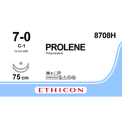 Produktbild - VF000149084 - PROLENE 7-0 2XC-1 75CM