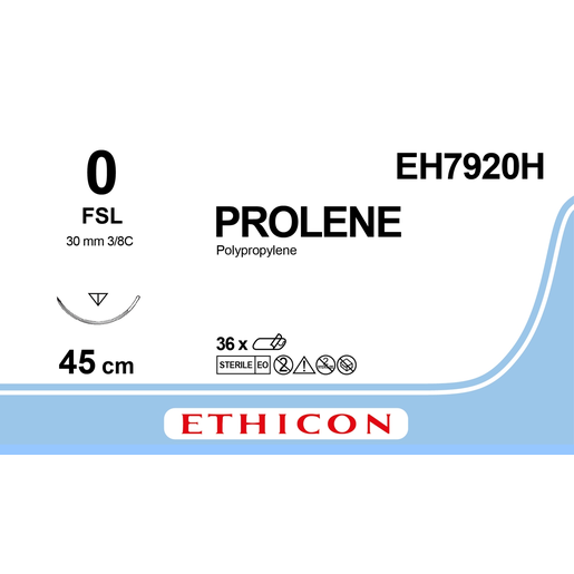 Produktbild - VF000149180 - PROLENE 0 FSL 45CM
