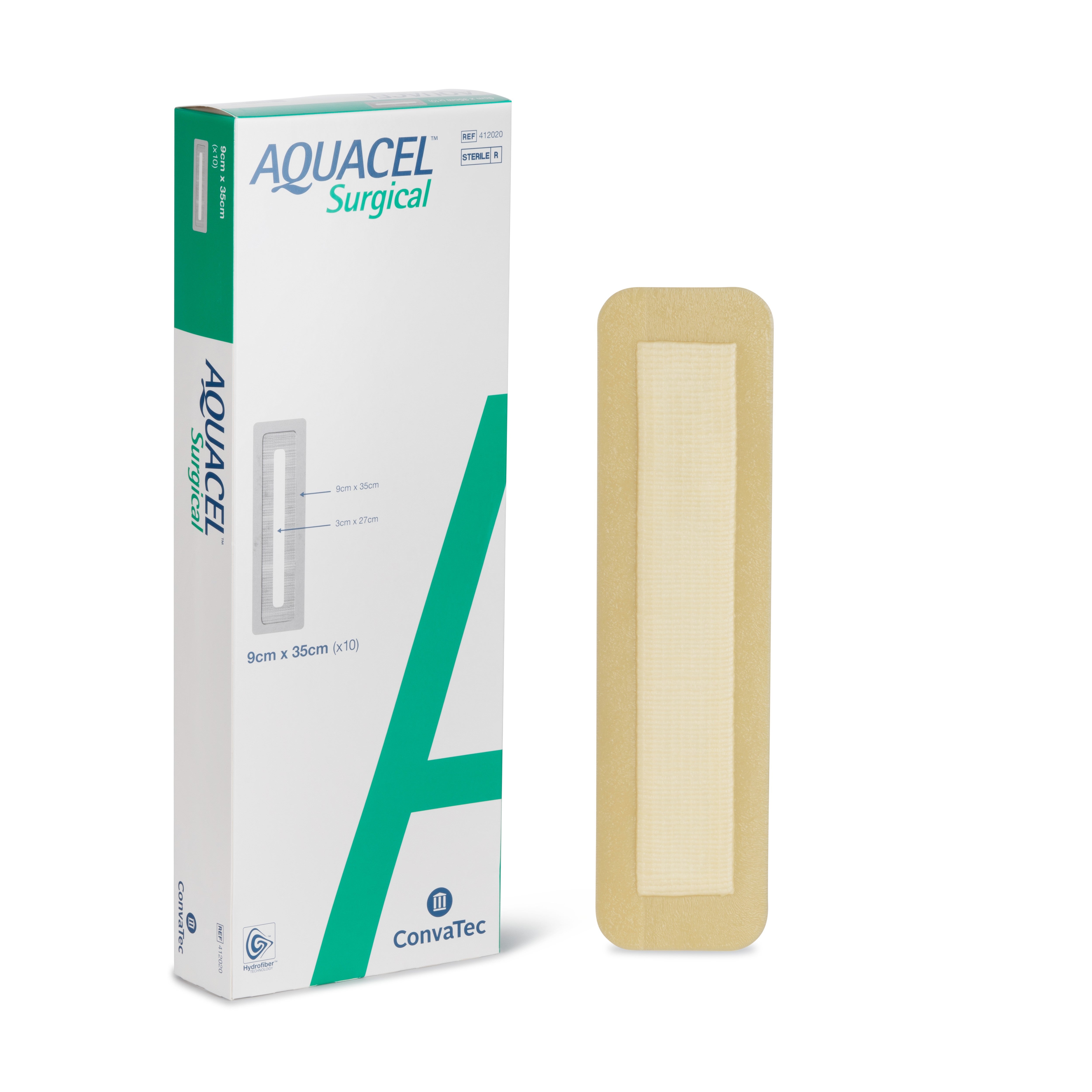 Produktbild - 47149 - Hydrokolloid fiberförband gelbildande 9x35cm