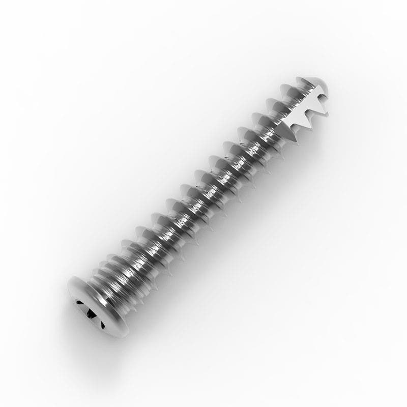Produktbild - VF000009933 - Låsskruv hexalobe låg profil 4,3mm 24mm