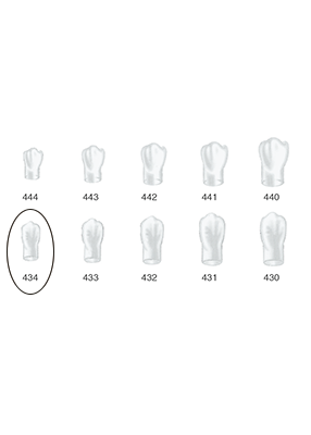 Produktbild - VF000175108 - Kronformar anterior nr 434 refill till pos 3 5-pack