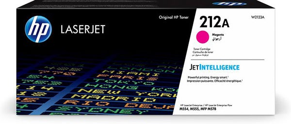 Produktbild - 64557 - Toner till HP 212A skrivare 4500 sidor M554 M555 M578 magenta