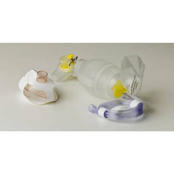 Produktbild - 65924 - Andningsballong barn nr3 10-20kg m övertrycksventil mask o blåsa