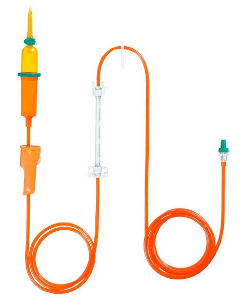 Produktbild - 61147 - Infusionsaggregat med UV-skydd till Infusomat Space 250cm