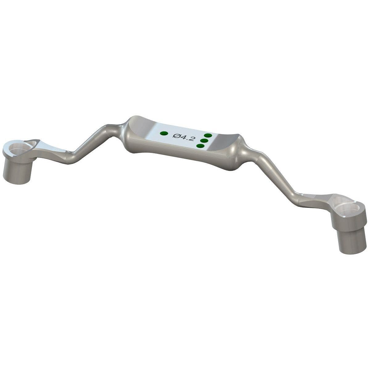Produktbild - VF000179674 - Borrhandtag rostfritt stål med 1mm/3mm stopp 4,2