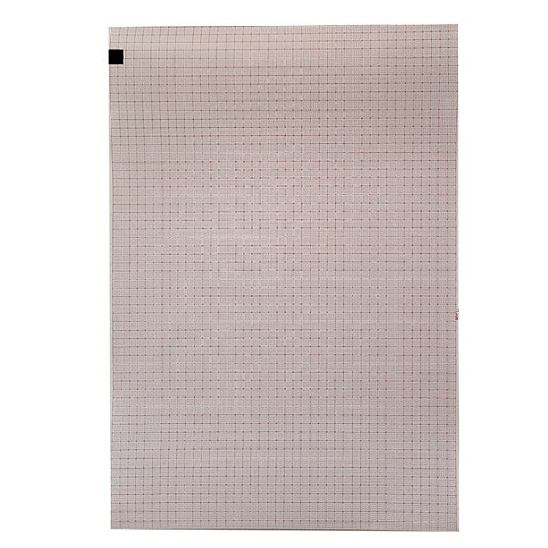 Produktbild - 62663 - Registerpapper EKG veckat med rutnät bisfenolfritt 210x297mm 150 blad