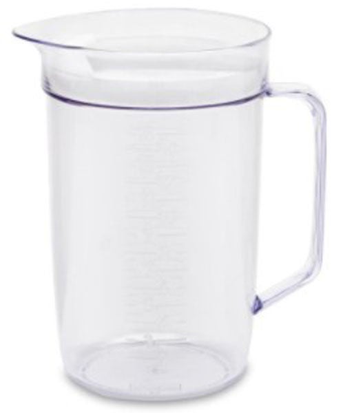 Produktbild - 60143 - Tillbringare graderad med lock plast 1,5L