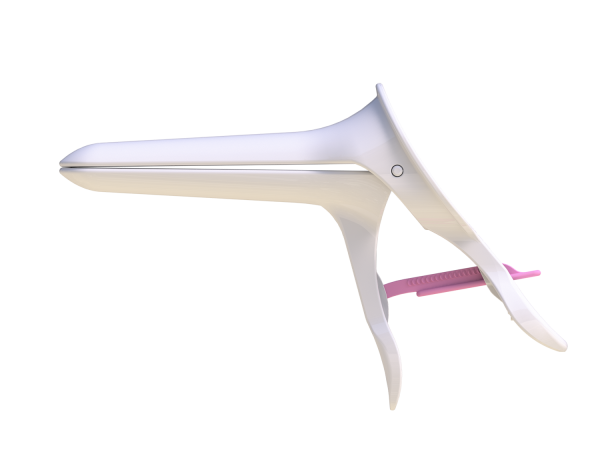 Produktbild - VF7002719 - Vaginalspekula plast vit självhållande small
