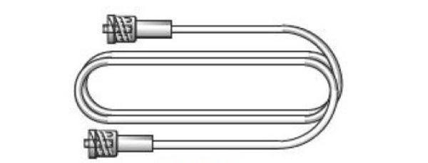 Produktbild - 61702 - Samplingslang till kapnograf anestesigastät hane/hane luer-lock 3m