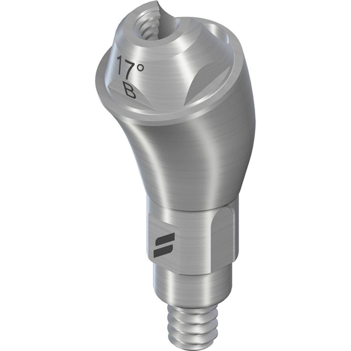 Produktbild - VF000179051 - Skruvretinerad distans RC steril 4,6mm gingivahöjd 4,5mm typ B 17°